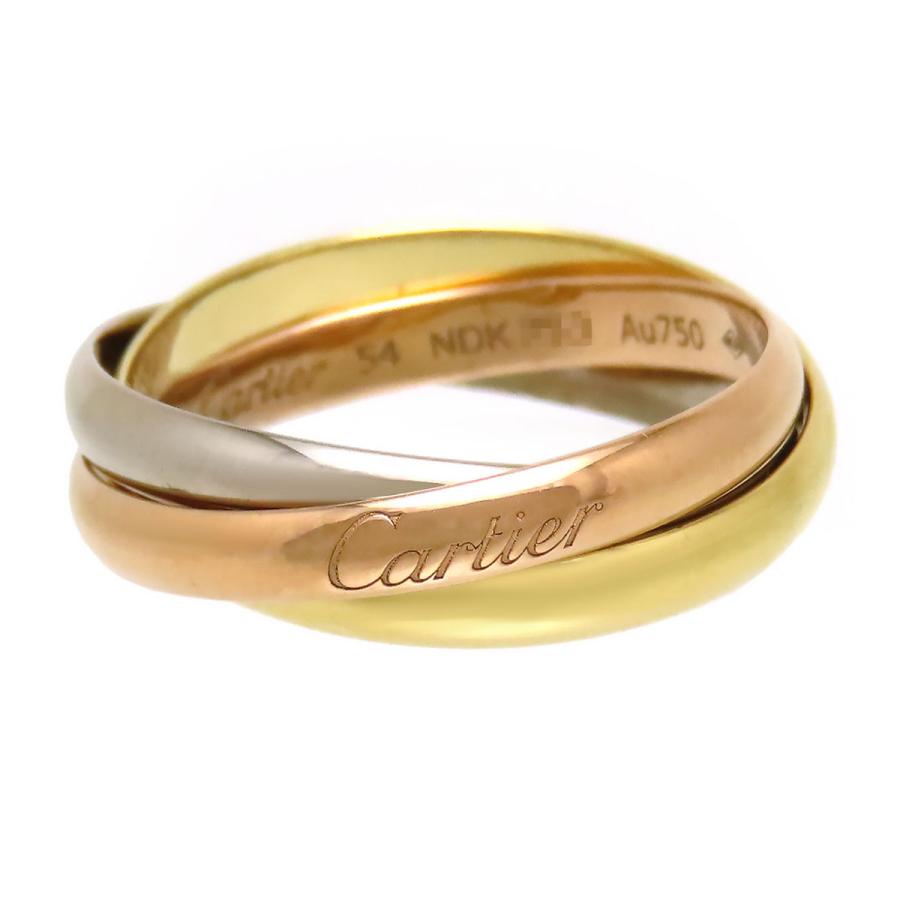 Cartier（カルティエ） トリニティ リング SM #54 B4235154 Au750 