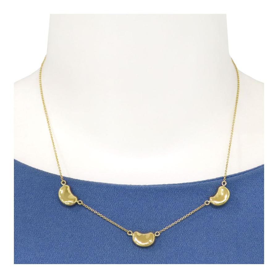 TIFFANY&Co.（ティファニー） ビーン ネックレス 3モチーフ 750 (K18YG