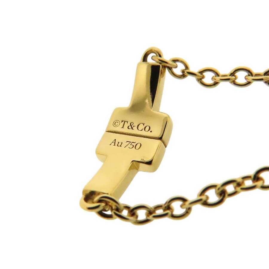TIFFANY&Co.（ティファニー） T TWO チェーン リング #12 Au750 (K18YG 