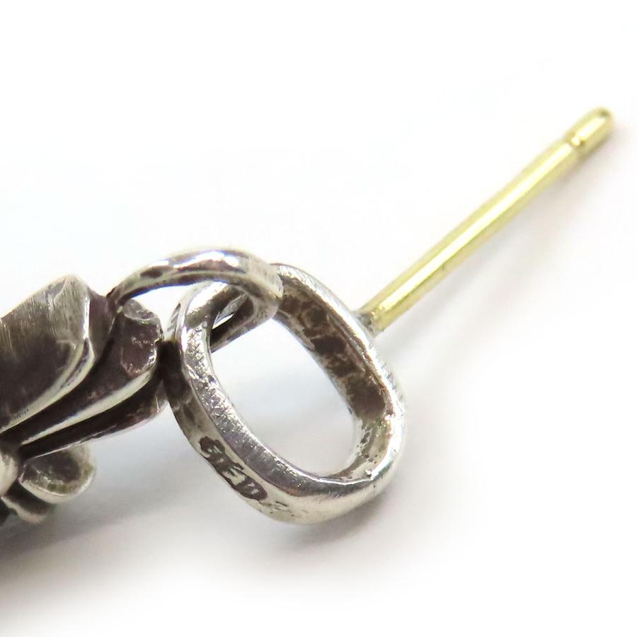 shunクロムハーツ ベイビーファット ドロップ ピアス クロムハーツ ベイビーファット ドロップ ピアス SV925 14K ユニ