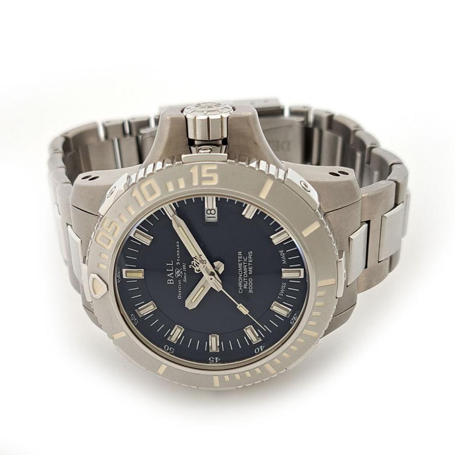 ボールウォッチ エンジニア ハイドロカーボン DM3000A-SC-BK 自動巻き チタン メンズ BALLWATCH 中古 【時計】の画像