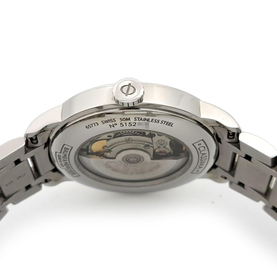 ボーム＆メルシエ クラシマ M0A10215 自動巻き ステンレススティール メンズ Baume & Mercier 中古 【時計】の画像