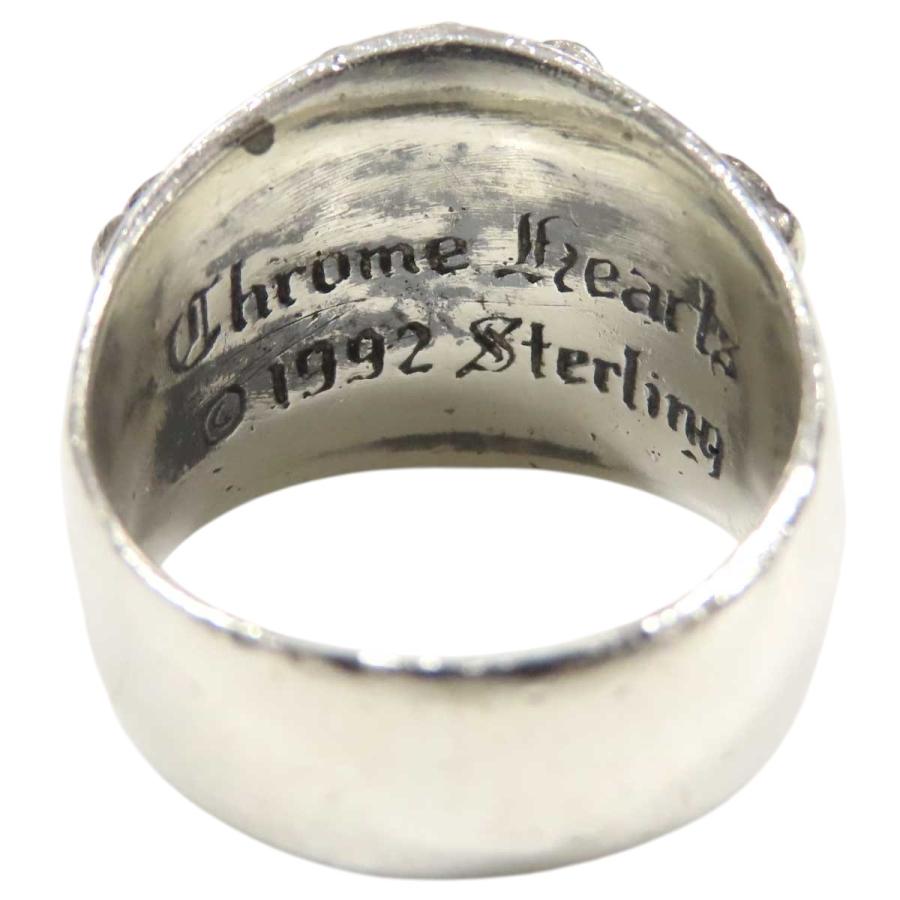 へ*様 Chrome Hearts Keeper 20号 クロムハーツ キーパー ダイヤ リング 20号 Sterling 1Pダイヤ ユニ