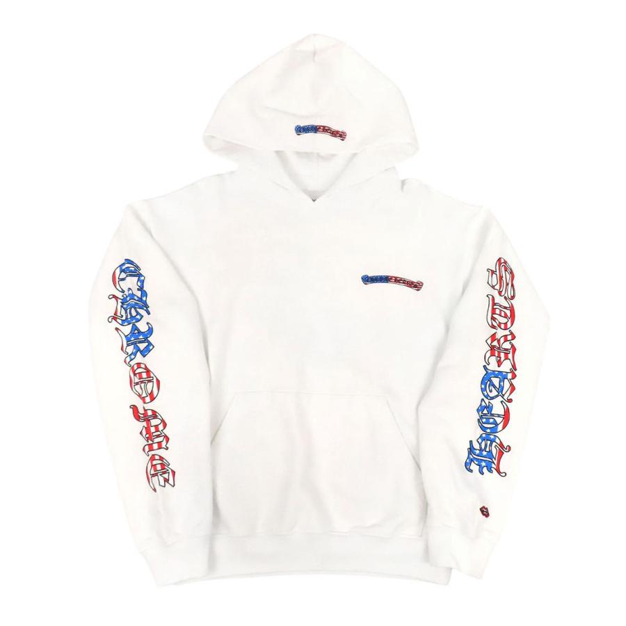 クロムハーツ MATTY BOY AMERICA HOODIE パーカー メンズ ホワイト CHROME HEARTS 【中古】 【アパレル・小物】 クロムハーツ MATTY BOY AMERICA HOODIE パーカー メンズ ホワイト