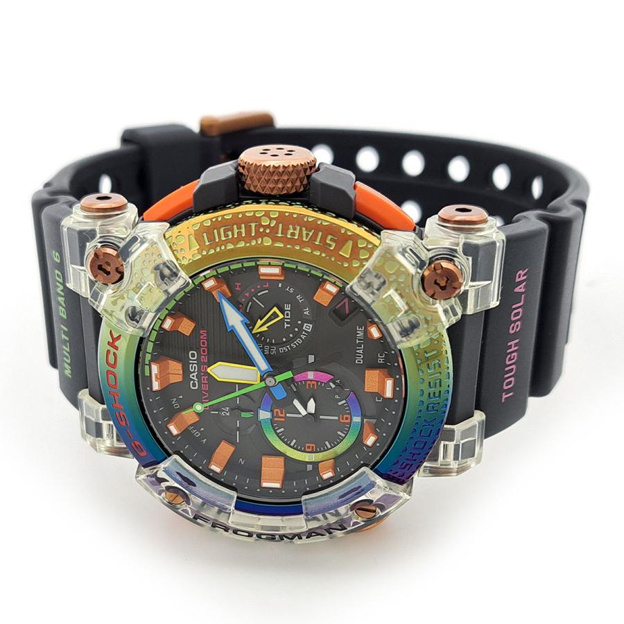 【希少】G-SHOCK レインボートードGWF-A1000BRT-1AJR 箱付 CASIO（カシオ） G-SHOCK フロッグマン ボルネオ・レインボー・トード
