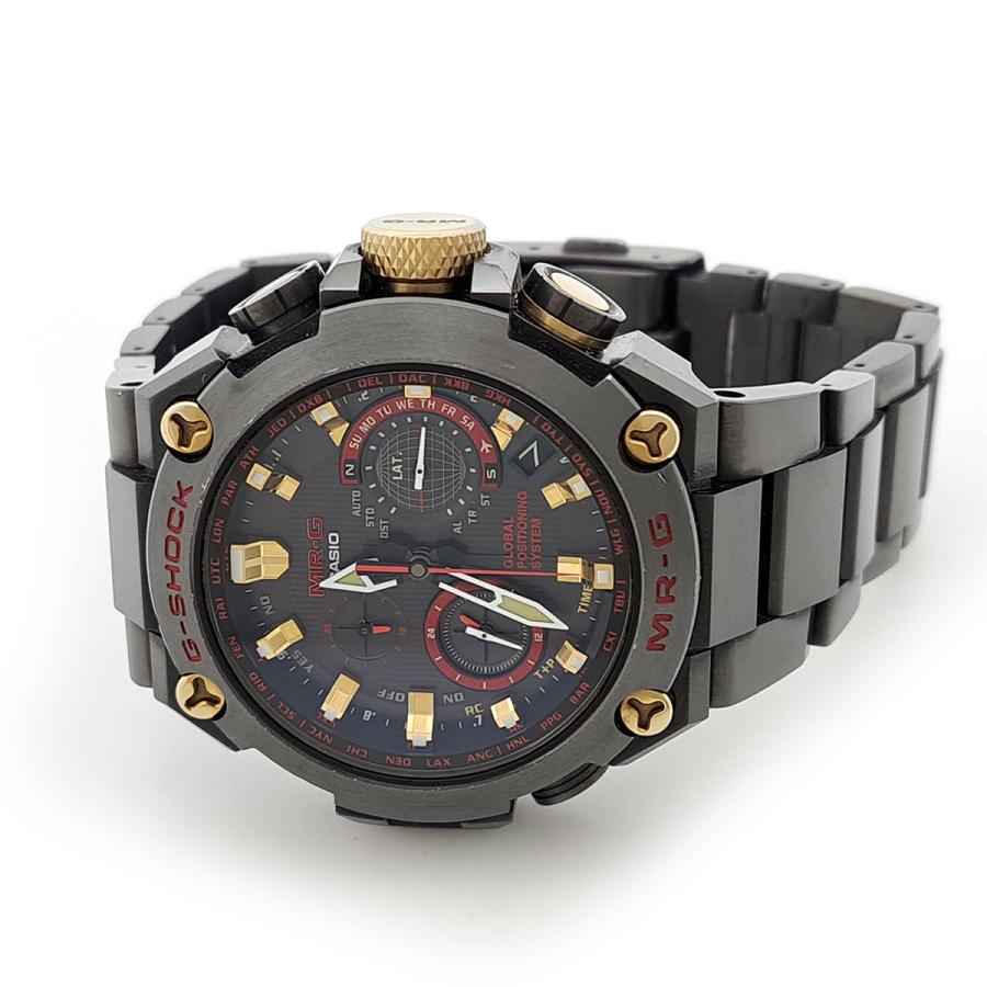 CASIO（カシオ） G-SHOCK 赤備え MRG-G1000B-1A4JR ソーラー チタン 