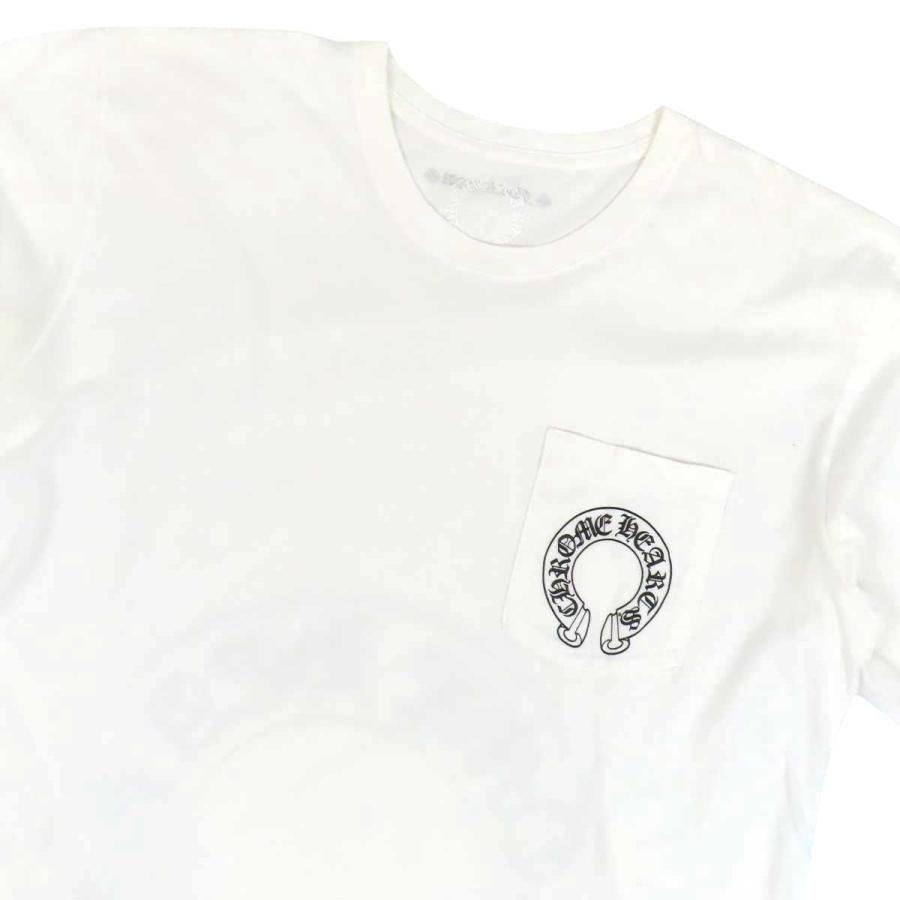 美品 CHROME HEARTS クロムハーツ ホースシュー 袖プリント ロンT クロムハーツ 袖フローラル ホースシュー プリント ロングスリーブ T