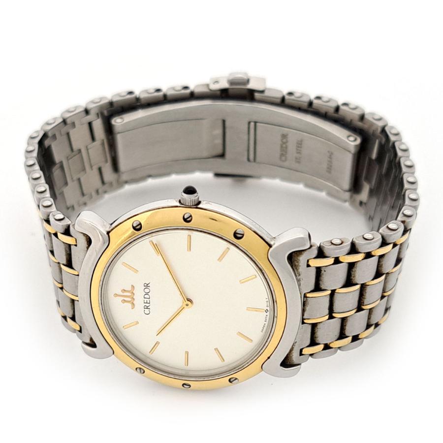 SEIKO（セイコー） クレドール 5A74-0050 クオーツ ステンレス