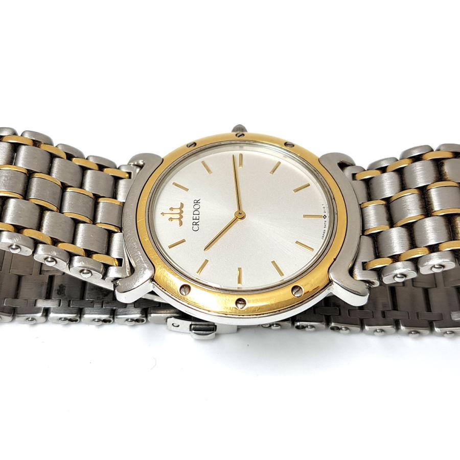 SEIKO（セイコー） クレドール 5A74-0050 クオーツ ステンレス