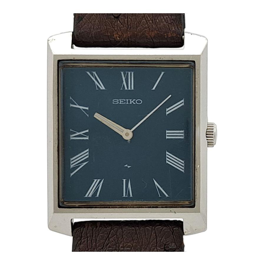 SEIKO（セイコー） シャリオ レクタンギュラー ブルーダイヤル 2220