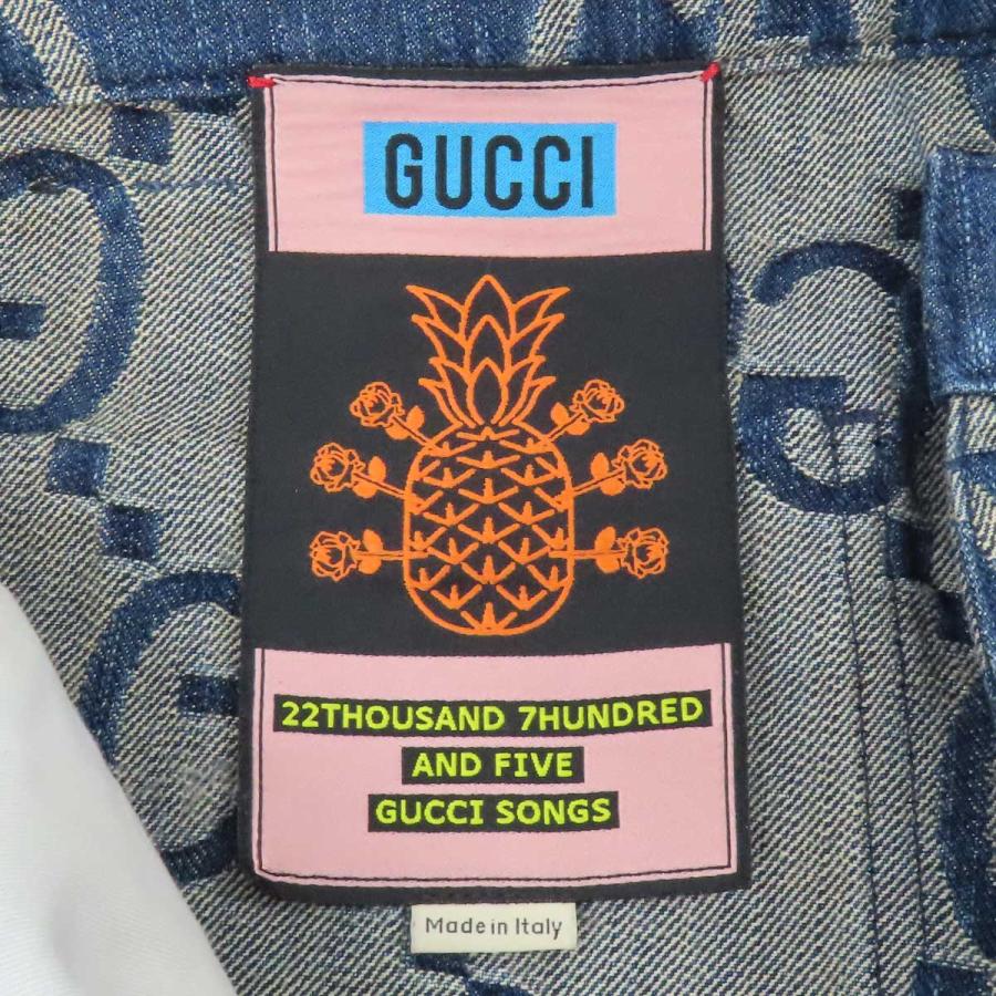 GUCCI（グッチ） GG ジャンボ デニムパンツ 674340 メンズ インディゴ