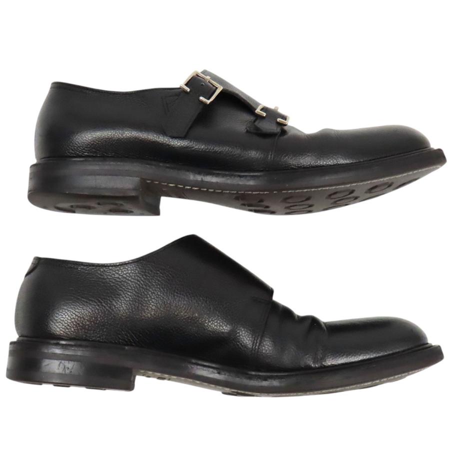 【良品】JOHN LOBB/ジョンロブ　革靴　MORVAL　ダブルモンク JOHN LOBB（ジョンロブ） MORVAL ダブル モンクストラップ シューズ