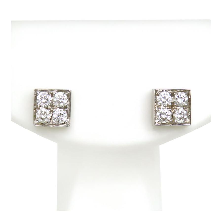 BVLGARI（ブルガリ） ルチア ピアス 750 (K18WG) レディース [美品