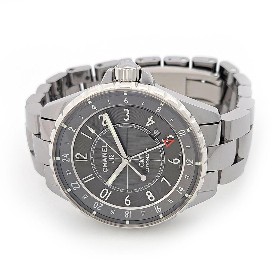 シャネル J12 クロマティック Overhauled H3099 自動巻き チタン セラミック メンズ CHANEL 【中古】 【時計】 CHANEL（シャネル） J12 クロマティック Overhauled H3099 自動巻き