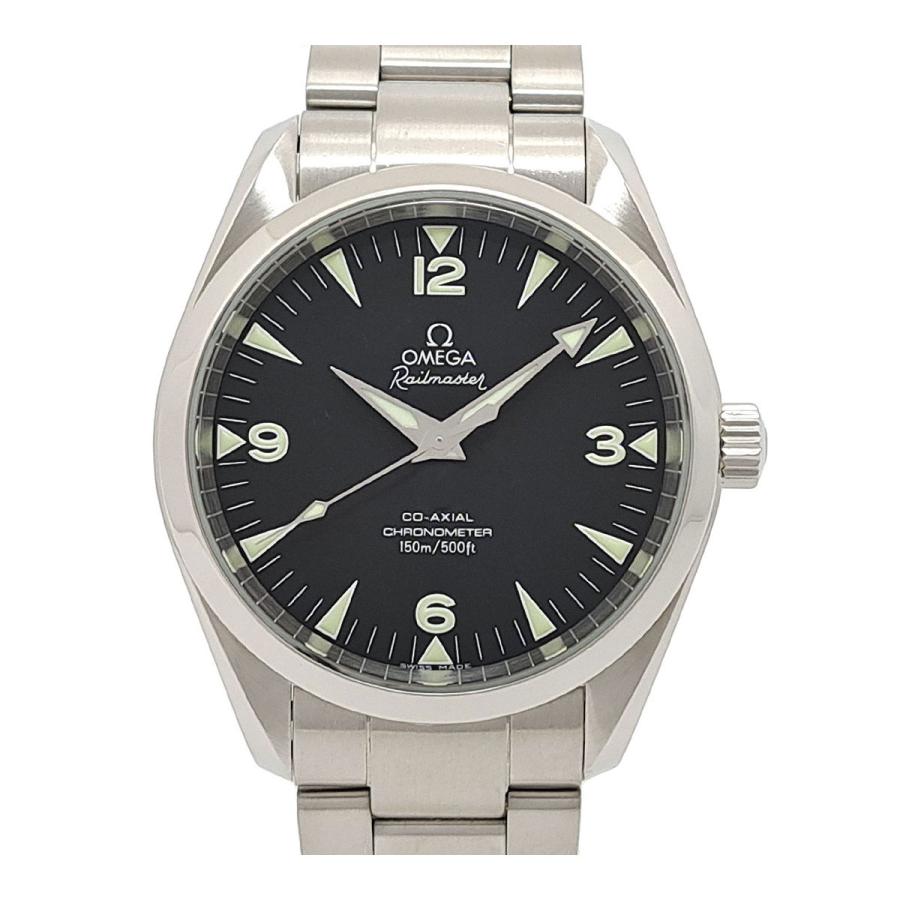 OMEGA Railmaster 2503.52 自動巻き 腕時計 稼働品 OMEGA（オメガ） シーマスター アクアテラ レイルマスター 2503.52