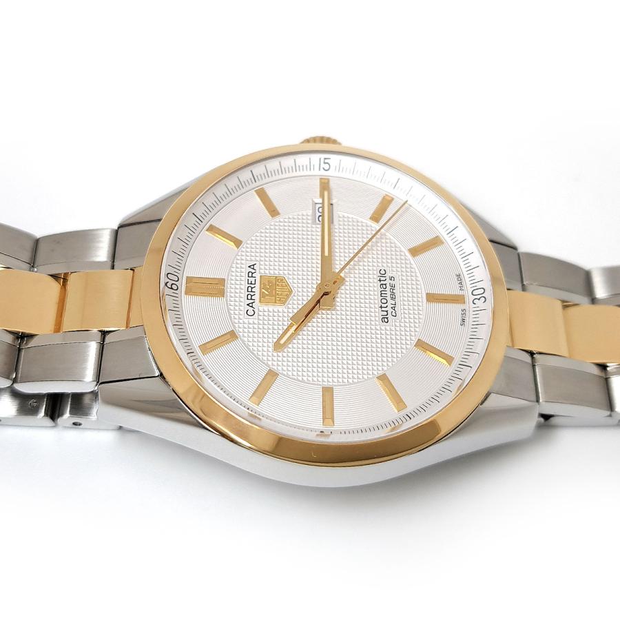 タグホイヤー カレラ WV215A-2 自動巻き ステンレススティール イエローゴールド メンズ TAG HEUER 【中古】 【時計】 タグホイヤー カレラ WV215A-2 自動巻き ステンレススティール