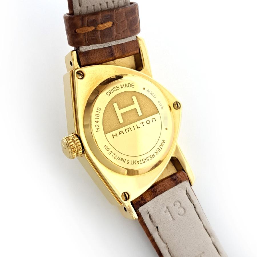 HAMILTON（ハミルトン） ベンチュラ H241010 クオーツ ゴールドメッキ