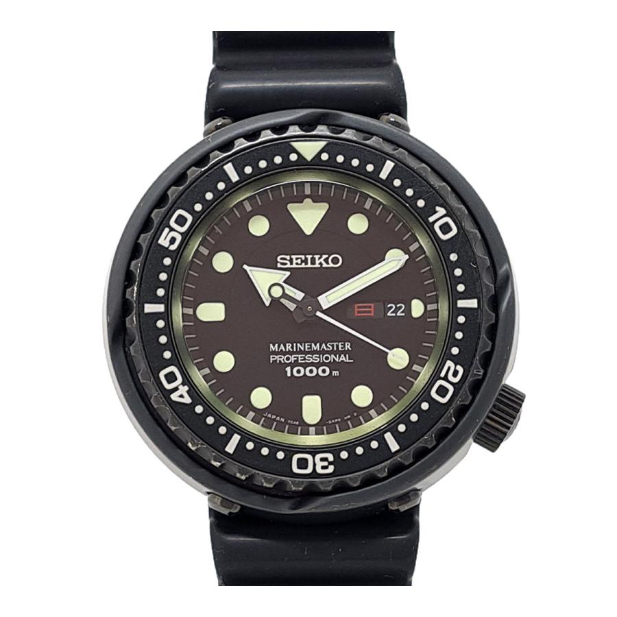 セイコー プロスペックス マリーンマスター SBBN025 クオーツ ステンレススティール セラミック チタン メンズ SEIKO 【中古】 【時計】 SEIKO（セイコー） プロスペックス マリーンマスター SBBN025 クオーツ
