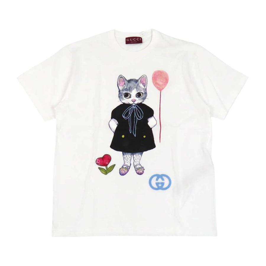 GUCCI（グッチ） ヒグチユウコ コラボ Tシャツ 837959 メンズ ホワイト