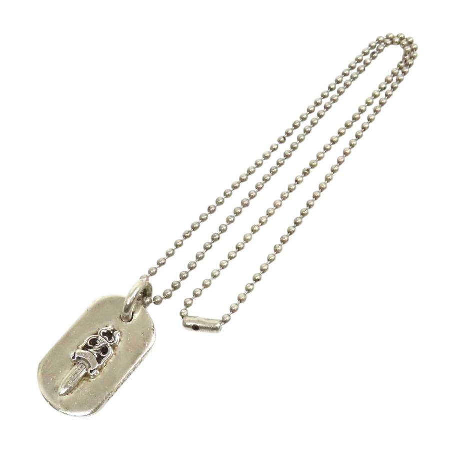 Chrome Hearts ペンダントトップ ドッグタグ ダガー SV925 クロムハーツ レイズドダガー ドッグタグ ペンダント SV925 Sterling