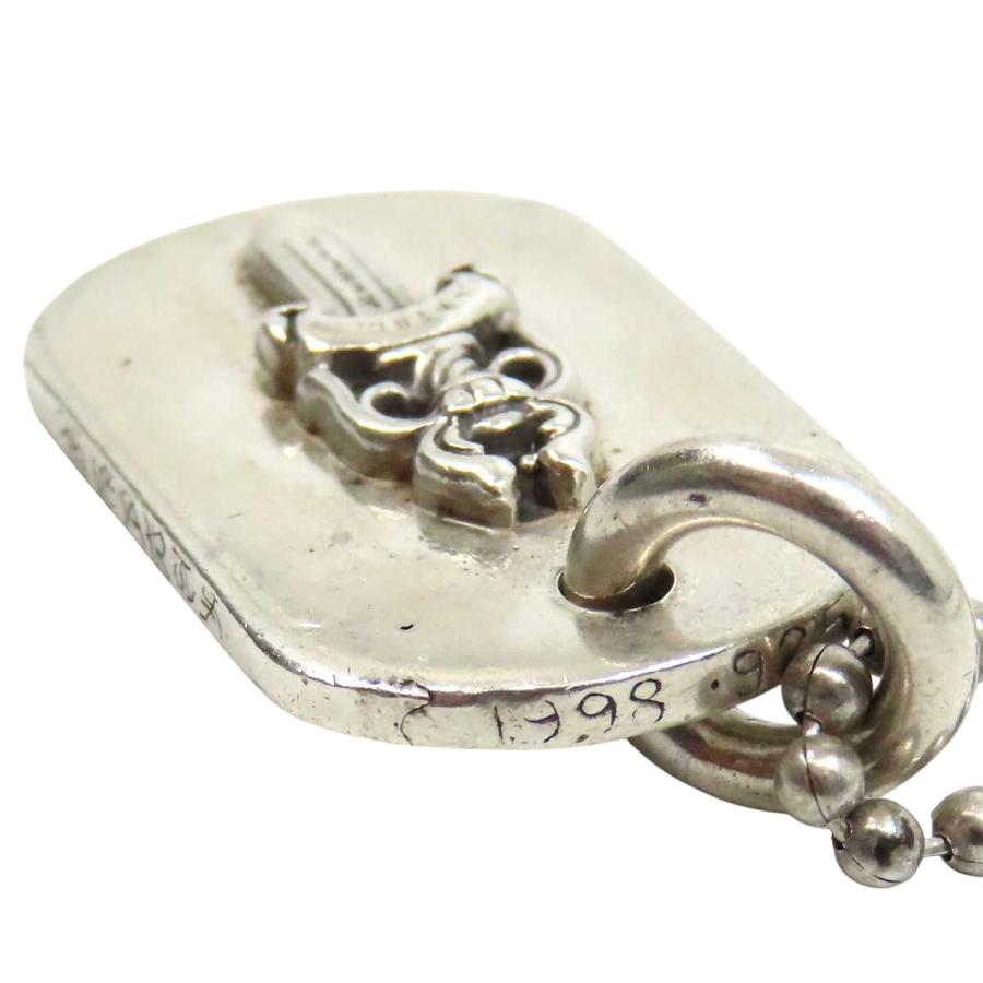 クロムハーツ レイズドダガー ドッグタグ ペンダント SV925 Sterling