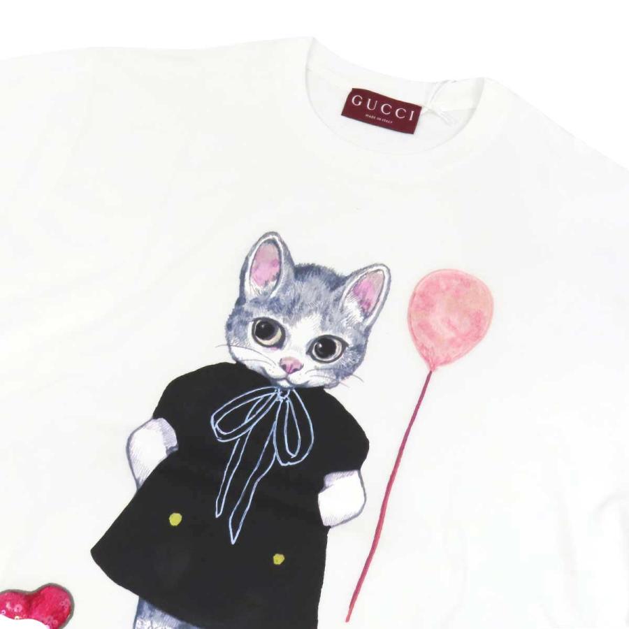 GUCCI（グッチ） ヒグチユウコ Tシャツ 837959 メンズ ホワイト [美品