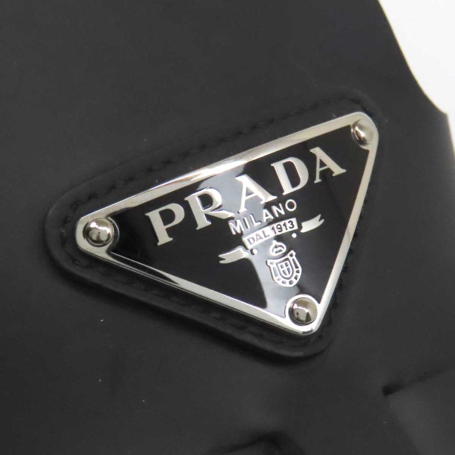 PRADA（プラダ） モノリス ラバー サンダル メンズ ブラック 中古