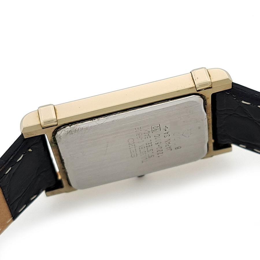 セイコー ドルチェ 1220-5110 クオーツ ステンレススティール メンズ ボーイズ SEIKO 【中古】 【時計】 SEIKO（セイコー） ドルチェ 1220-5110 クオーツ ステンレススティール