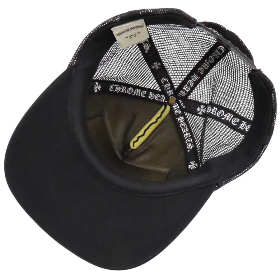 クロムハーツ FOTI トラッカー キャップ ユニセックス ブラック CHROME HEARTS 【中古】 【アパレル・小物】 クロムハーツ FOTI トラッカー キャップ ユニセックス ブラック CHROME