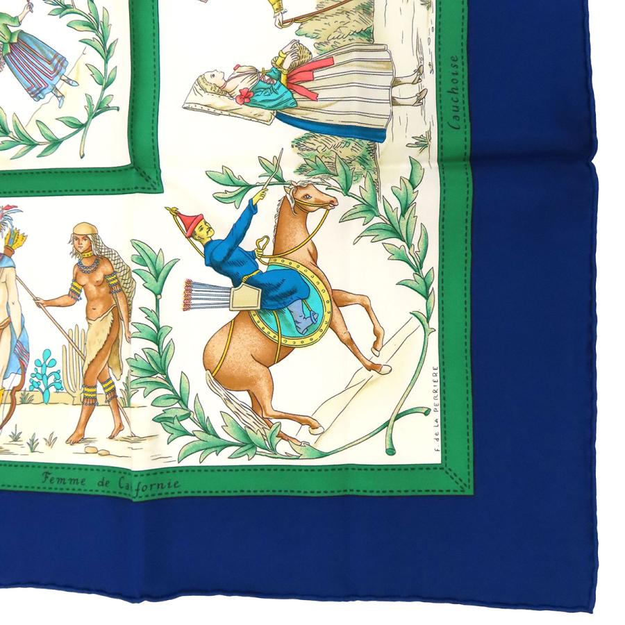 HERMES（エルメス） カレ 90 COSTUMES CIVILS ACTUELS 現代市民の服装