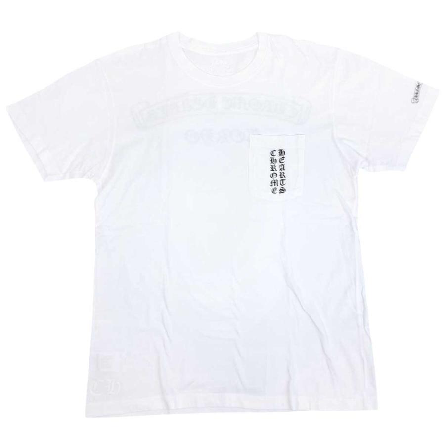 クロムハーツ 東京限定 バック スクロールラベル Tシャツ メンズ