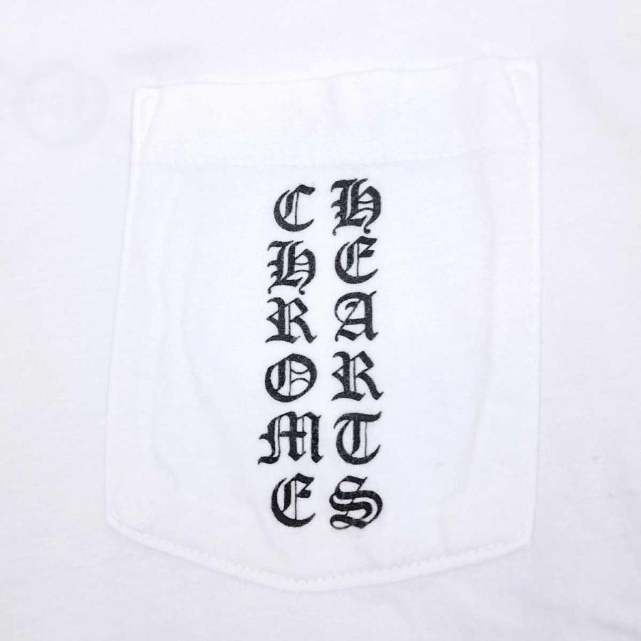 クロムハーツ 東京限定 バック スクロールラベル Tシャツ メンズ