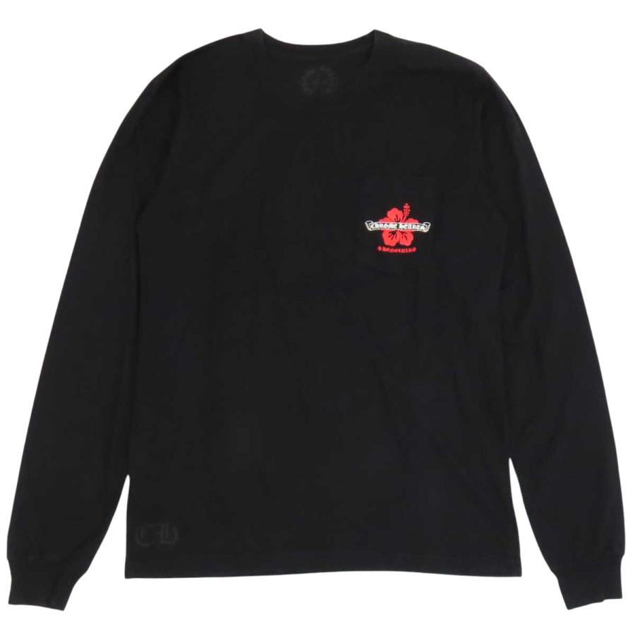 クロムハーツ ハイビスカス ホノルル限定 ロングスリーブ Tシャツ