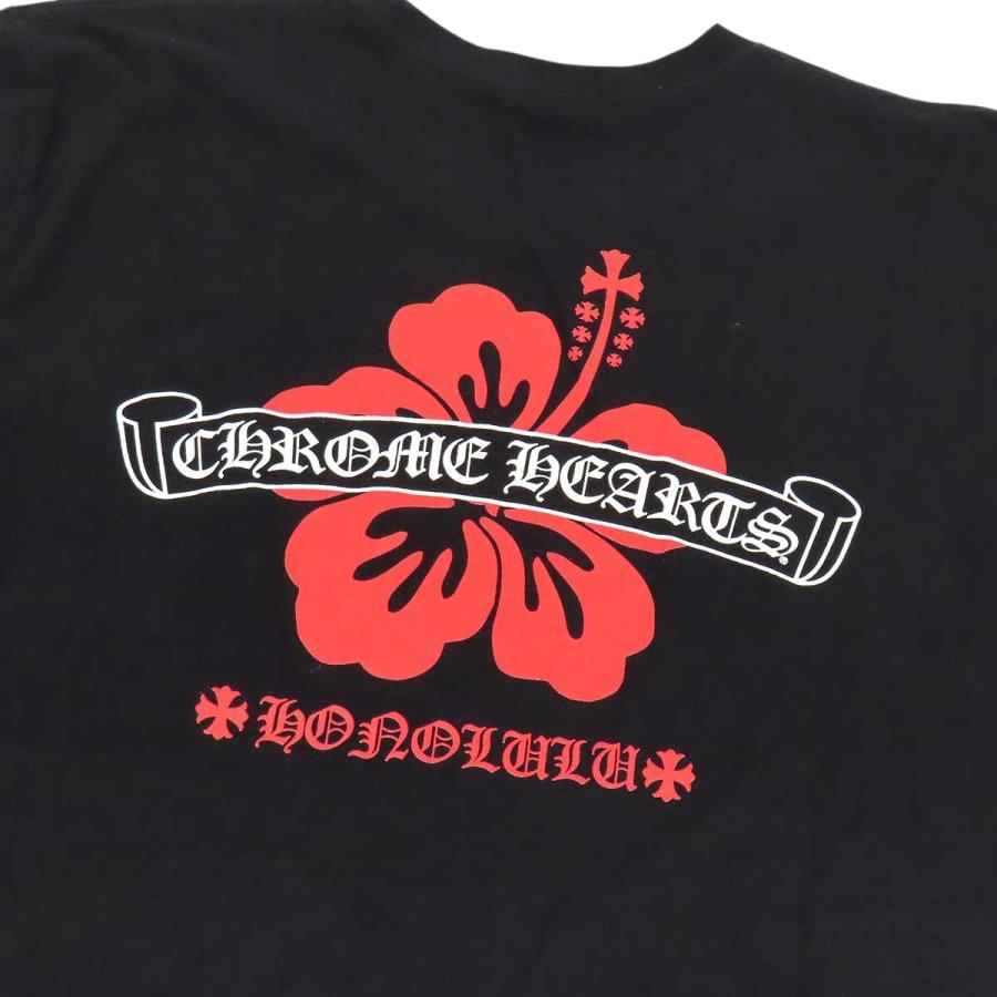 クロムハーツ ハイビスカス ホノルル限定 ロングスリーブ Tシャツ
