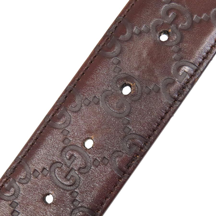GUCCI（グッチ） インターロッキングG グッチシマ ベルト 95/38 114984