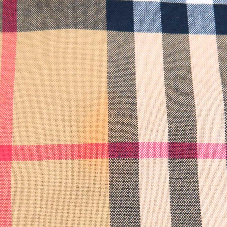 美品　バーバリーロンドン　ノバチェック　リネン　シャツ　ホースロゴ　黄色　上品 BURBERRY（バーバリー） ノバチェック ロングスリーブ シャツ 8014010