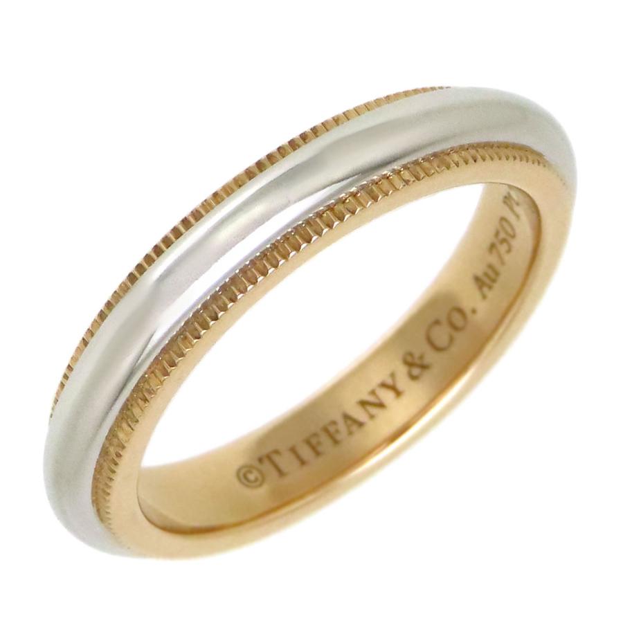 TIFFANY&Co.（ティファニー） ミルグレイン バンドリング #9 Pt950