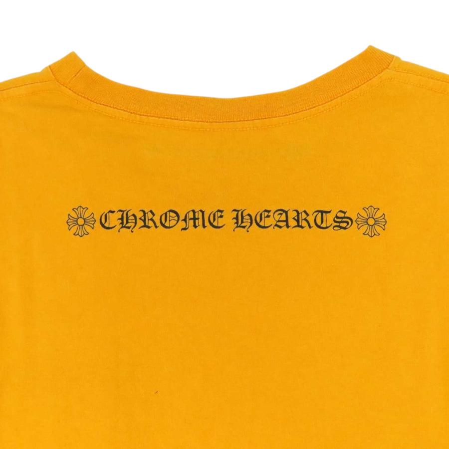 クロムハーツ アームロゴ ロングスリーブ Tシャツ メンズ イエロー