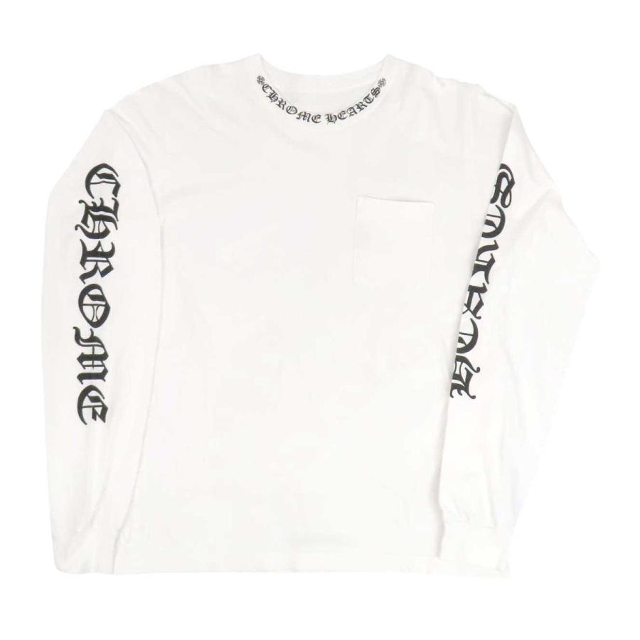クロムハーツ Neck Logo Pocket ロングスリーブ Tシャツ メンズ