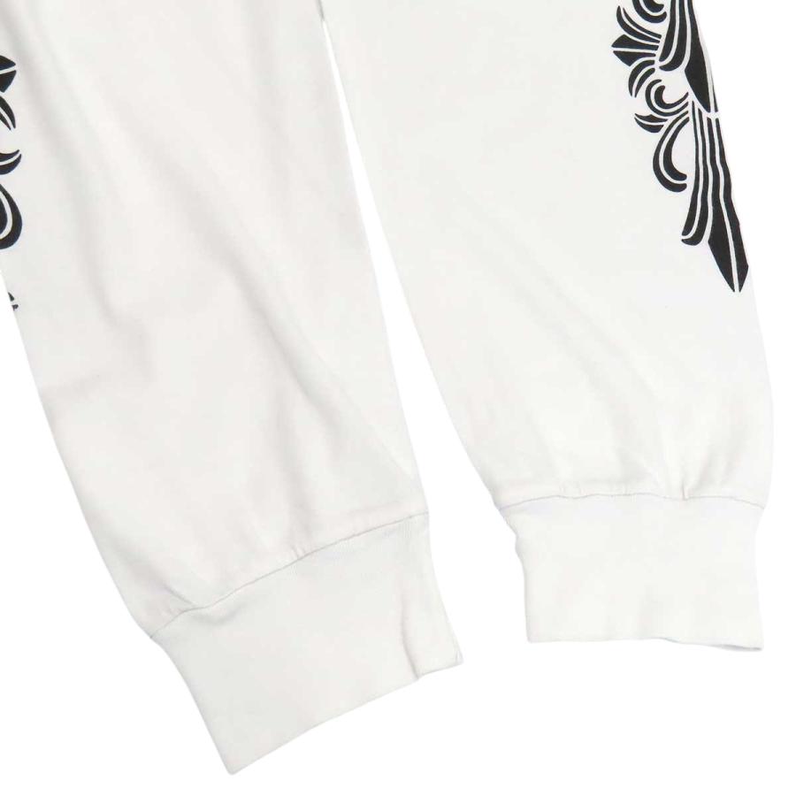 クロムハーツ Floral Cross Horseshoe ロングスリーブ Tシャツ メンズ