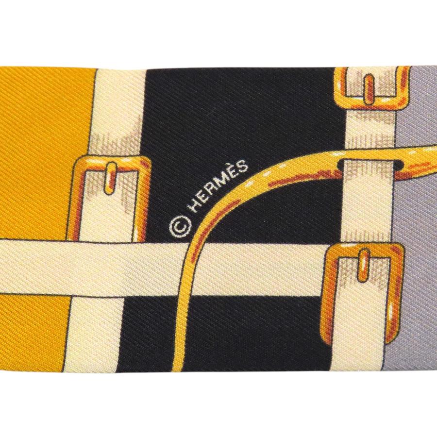 エルメス ツイリー ベルト柄 スカーフ ユニセックス マルチカラー HERMES 【中古】 【アパレル・小物】 HERMES（エルメス） ツイリー ベルト柄 スカーフ ユニセックス マルチ