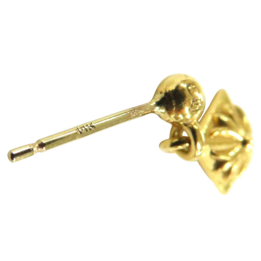 クロムハーツ ピラミッド CHプラス ドロップ ピアス 22K 22K（本体