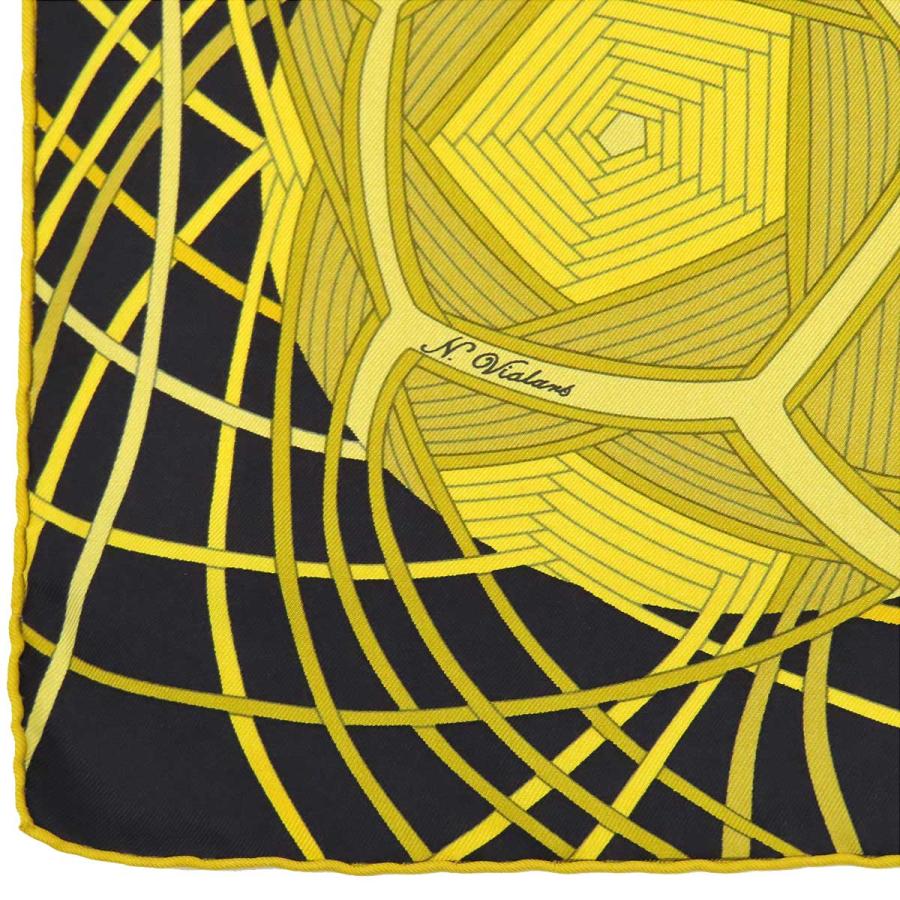 HERMES（エルメス） カレ 90 L'ART DU TEMARI 手毬の宇宙 ユニセックス