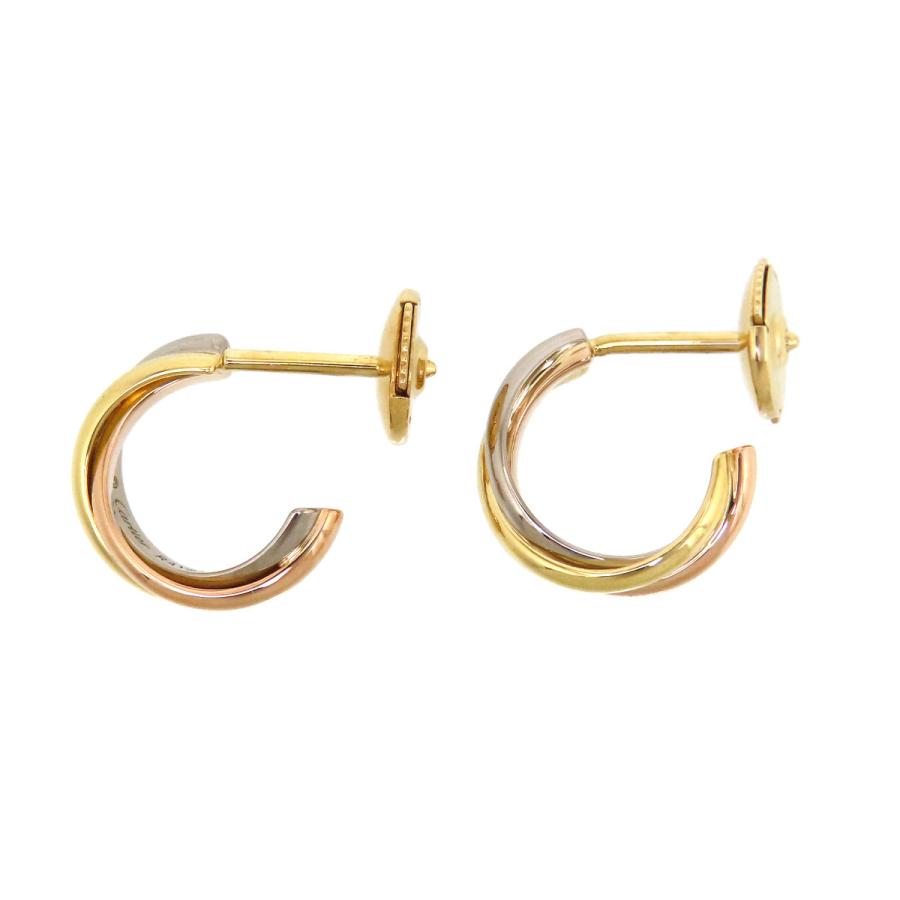 Cartier（カルティエ） トリニティ ピアス CRB8017100 Au750 (K18YG