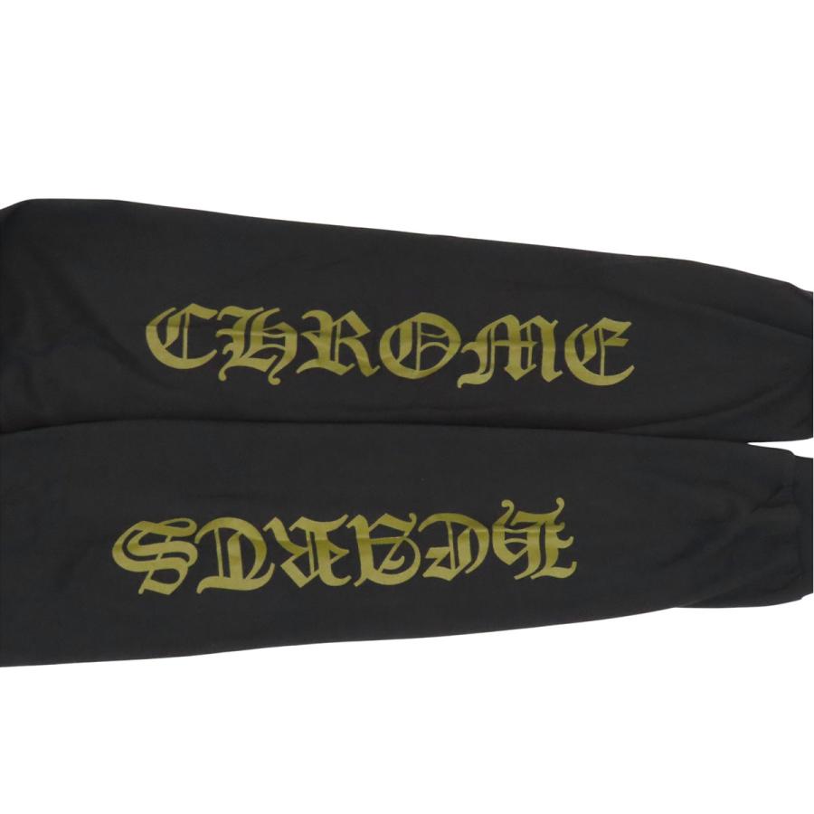 クロムハーツ ネックロゴ ロングスリーブ Tシャツ メンズ ブラック