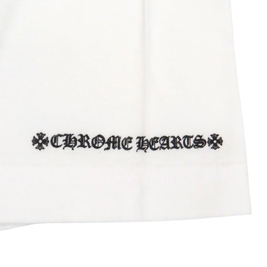クロムハーツ ホースシュー プリント Tシャツ メンズ ホワイト CHROME