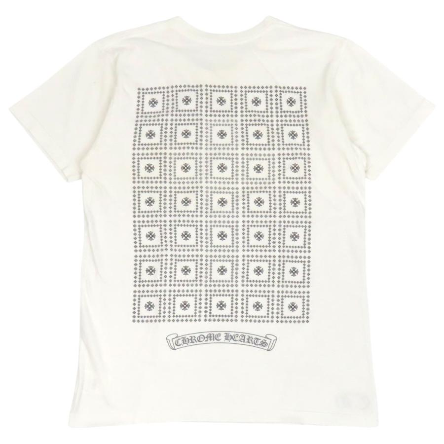 クロムハーツ CHプラス プリント Tシャツ メンズ ホワイト CHROME