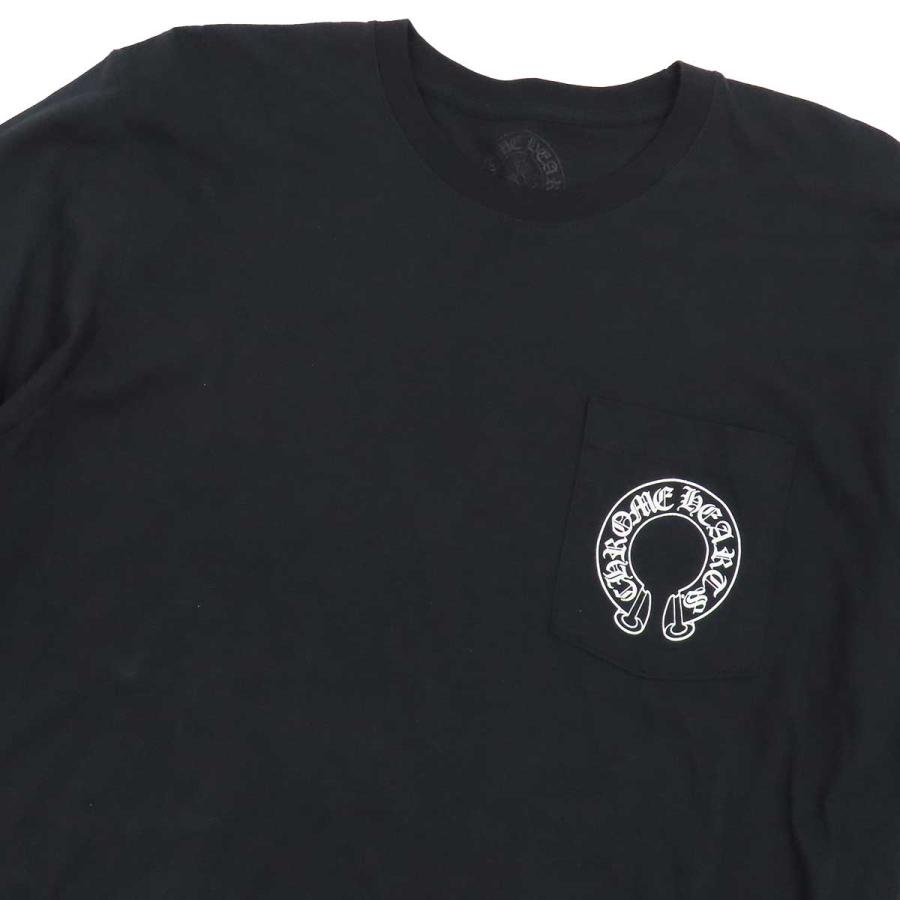 クロムハーツ 袖フローラル ホースシュー ロングスリーブ Tシャツ