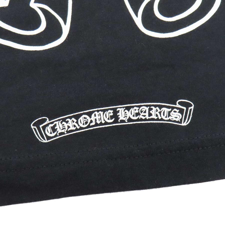クロムハーツ 袖フローラル ホースシュー ロングスリーブ Tシャツ