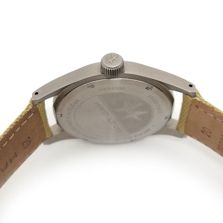 ハミルトン カーキ フィールド メカニカル H694390 手巻き ステンレススティール メンズ HAMILTON 【中古】 【時計】 HAMILTON（ハミルトン） カーキ フィールド メカニカル H694390 手巻き